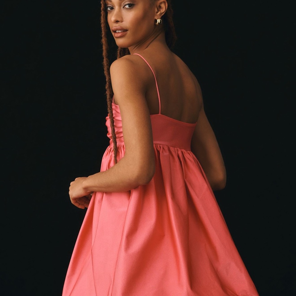 Anthropologie Pink Mini Dress